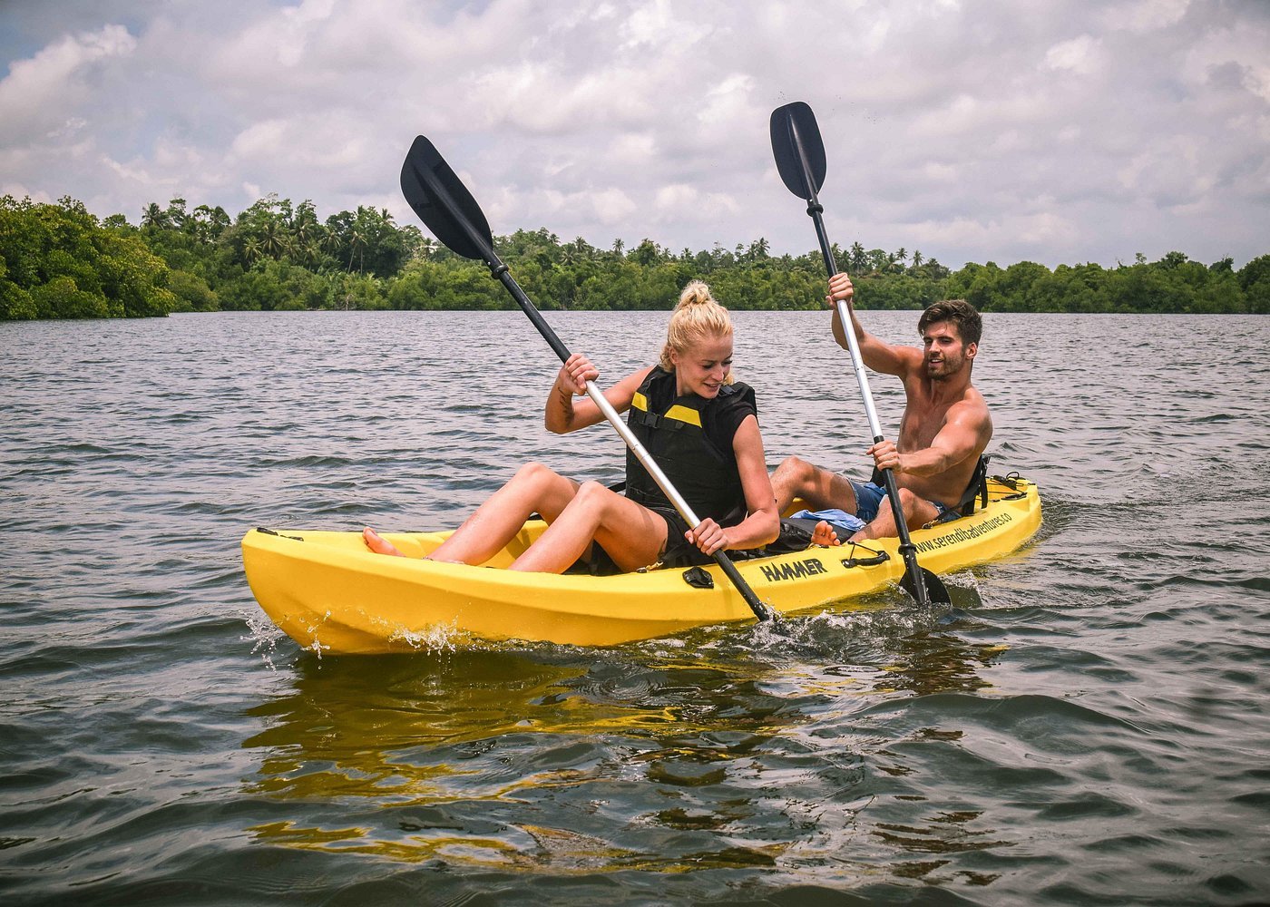 mangrove kayaking bentota